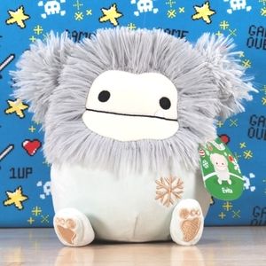 Squishmallow Evita the Bigfoot 7" UltraSoft Stuffed Christmas Holiday Pl…